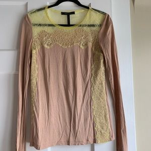Bcbg long sleeve top